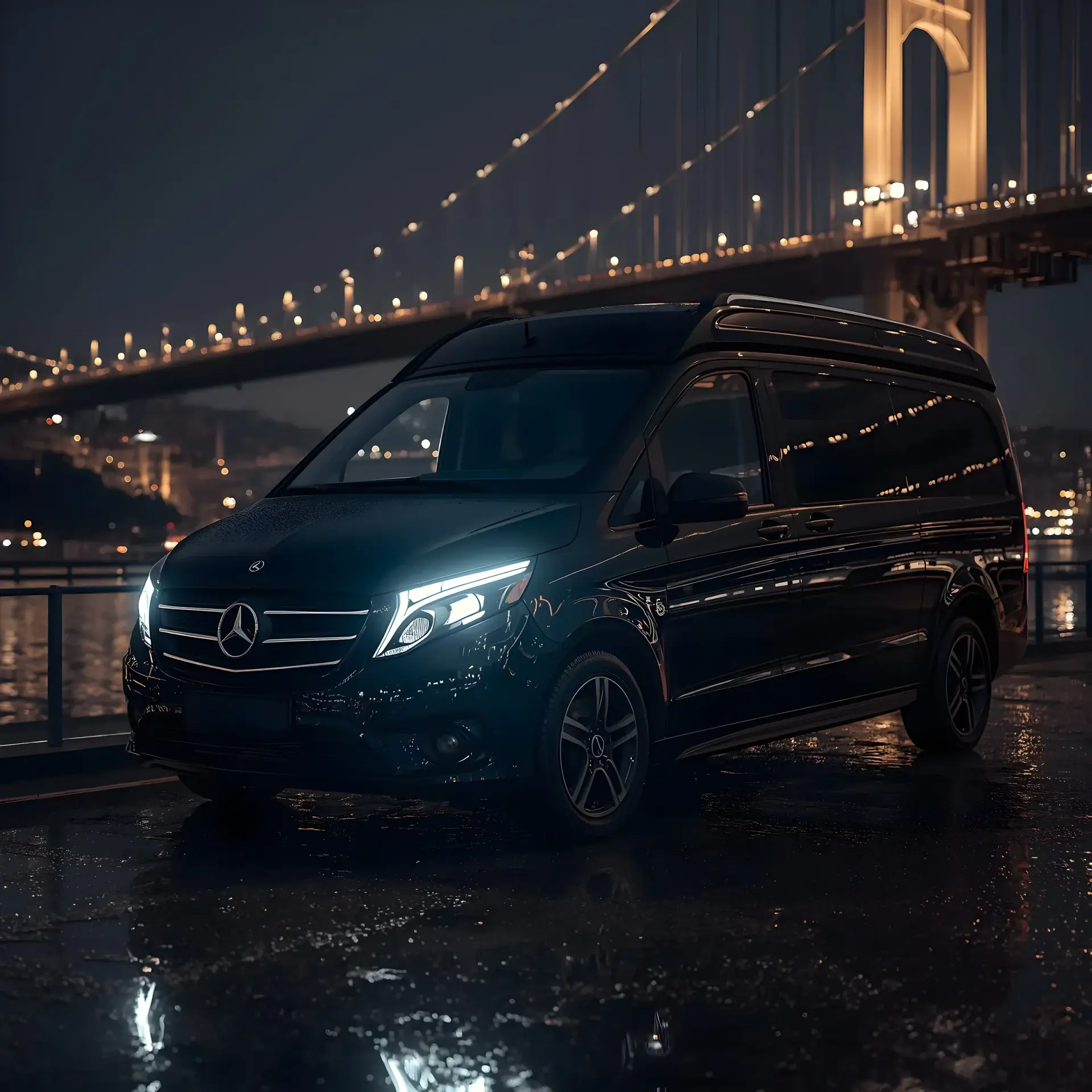 Ultra Luxury VIP van for corporate transfers in Istanbul