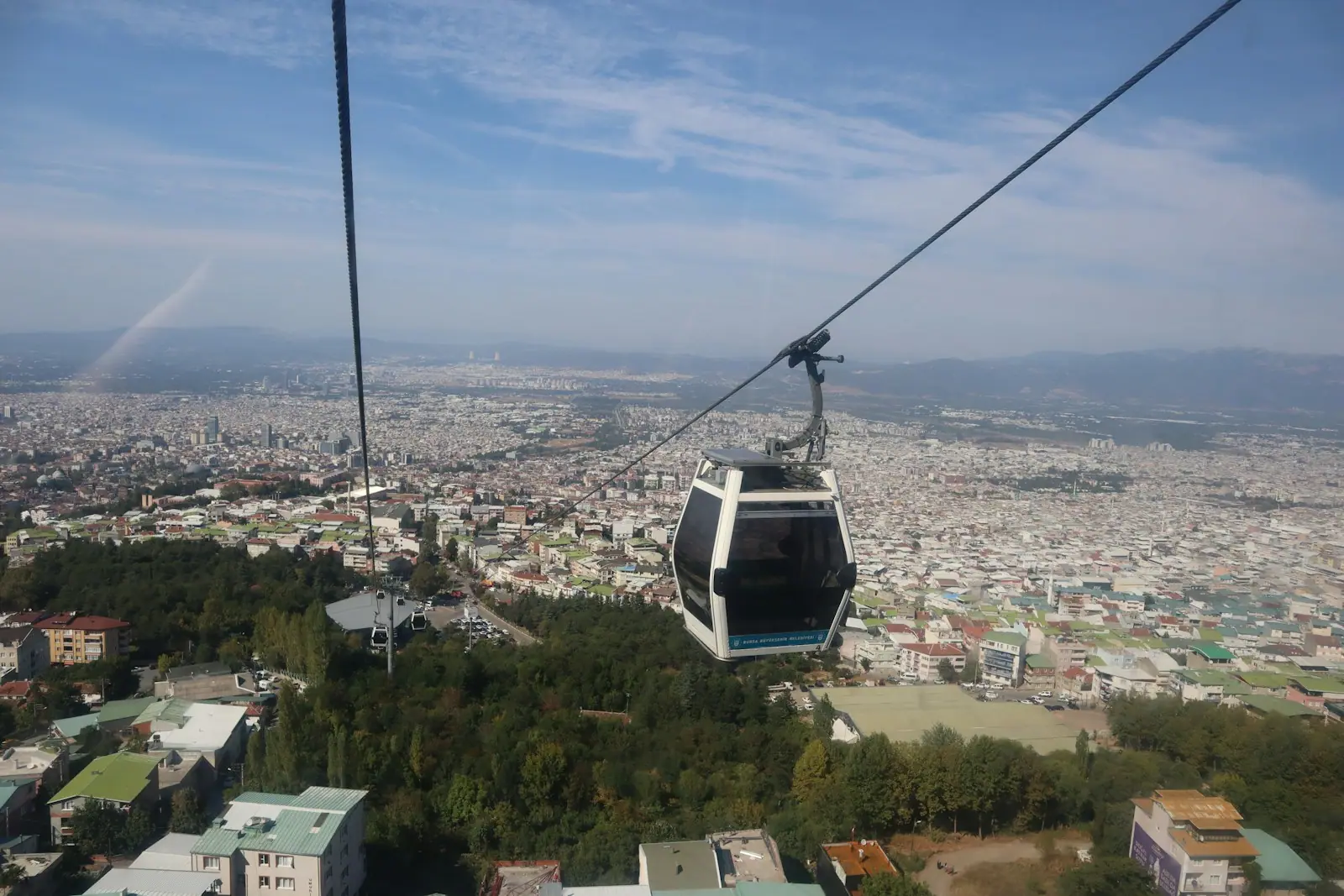Bursa Cable Car up Uludağ