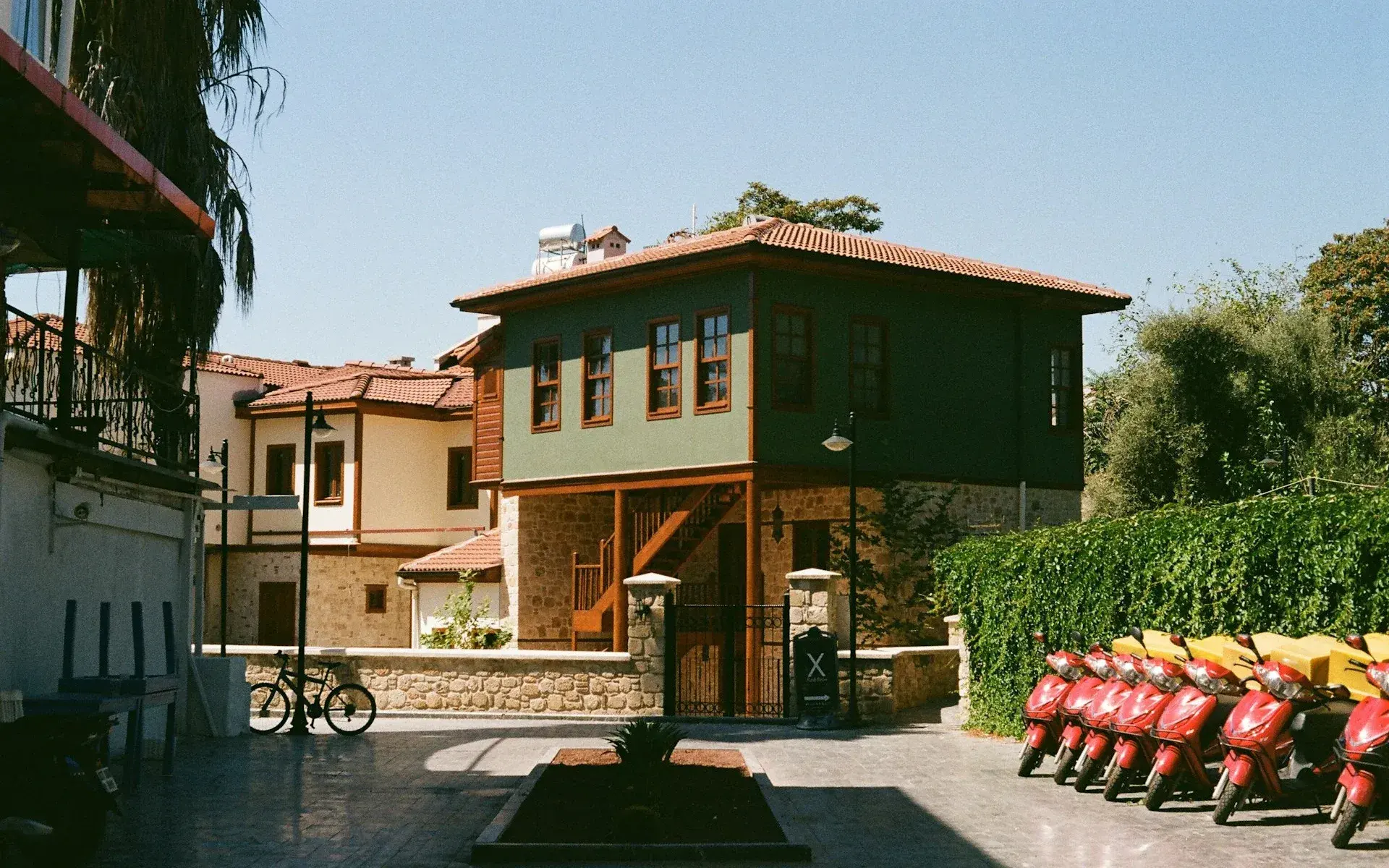 A restored Ottoman house in Antalya's old town